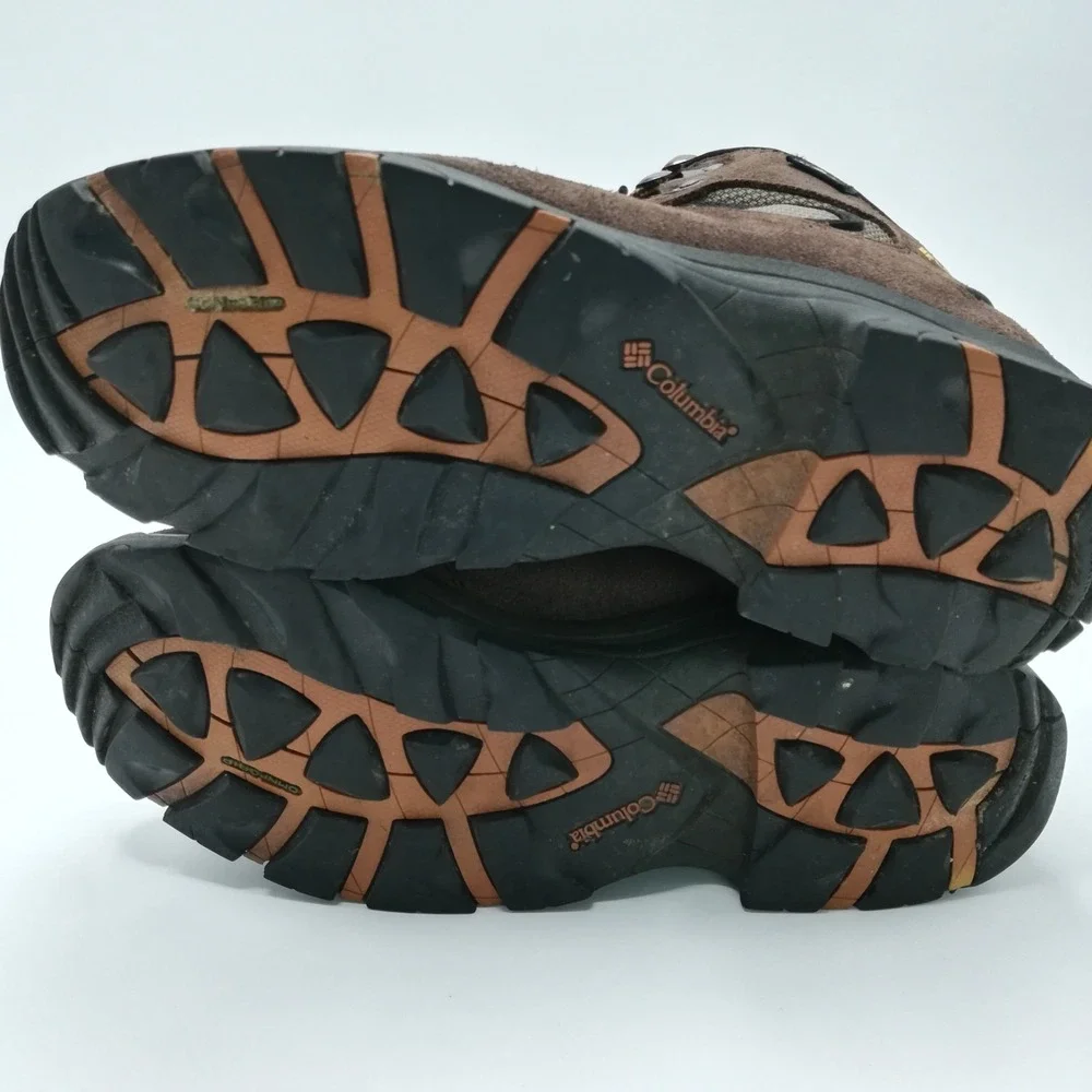 Columbia Shoes Mens Boots Bonanza Peak Hiking Brown Suede Waterproof Leather 10